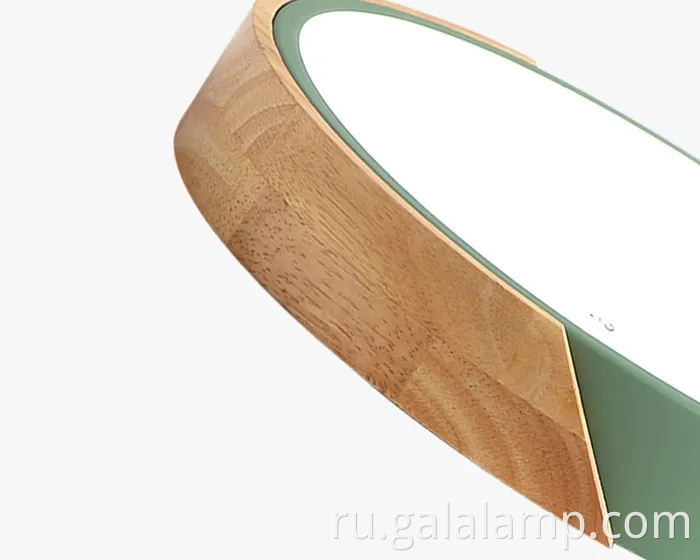 Современная скандинавская минималистская круглая светодиодная потолочная лампа для дома